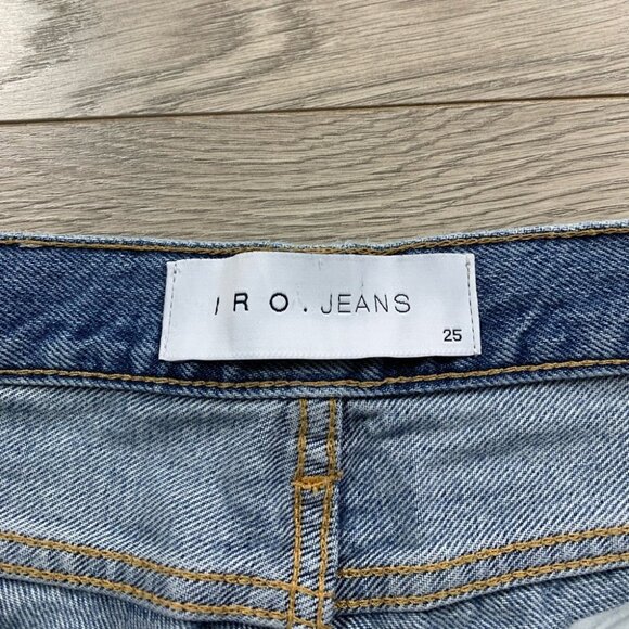 IRO Fitte Freya Cropped Flare Denim Jeans - Picture 8 of 14